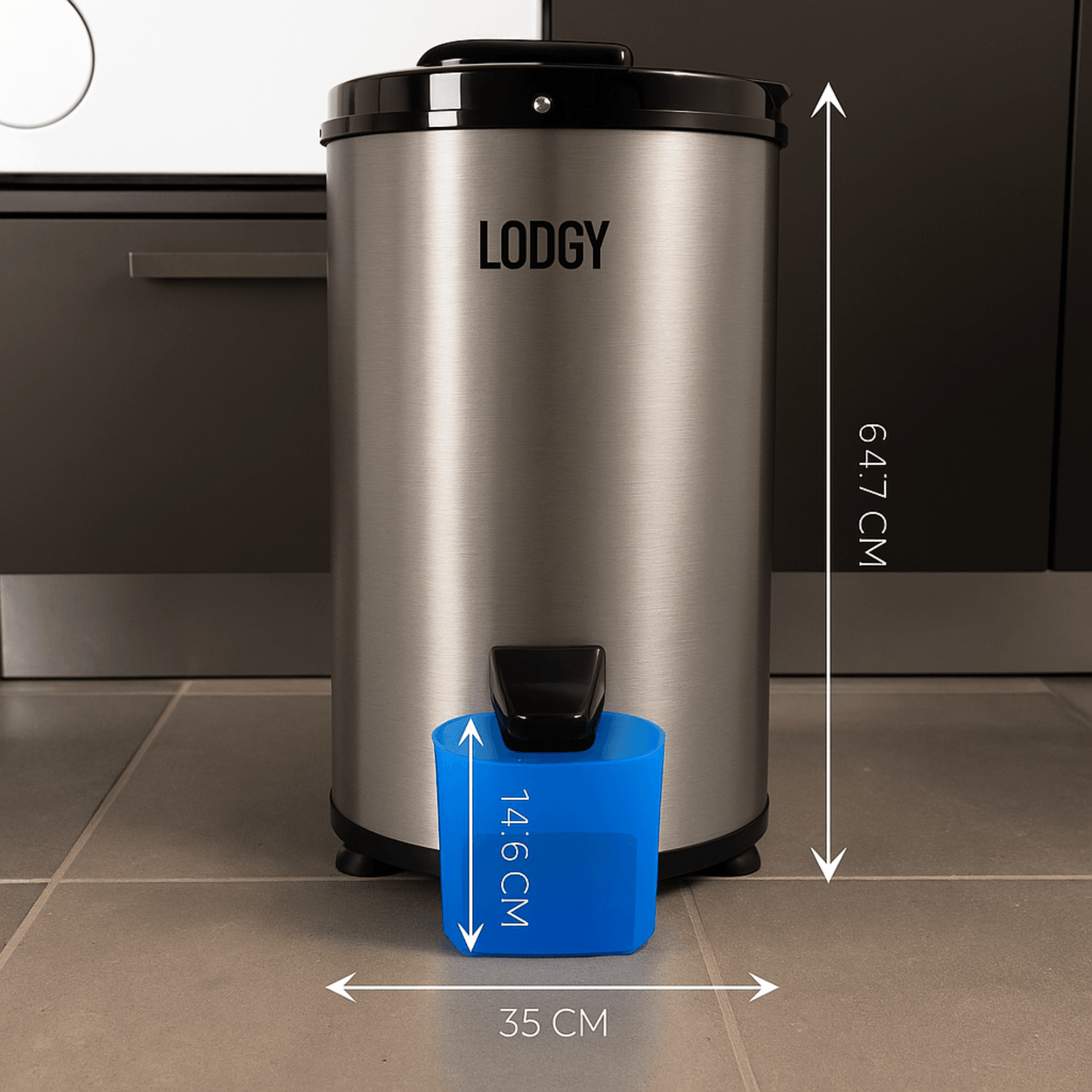 Lodgy Centrifuge Zilver