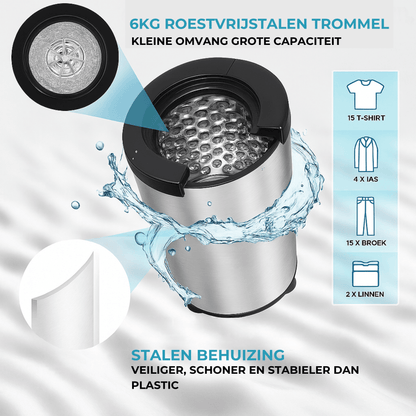 Lodgy Centrifuge Zilver