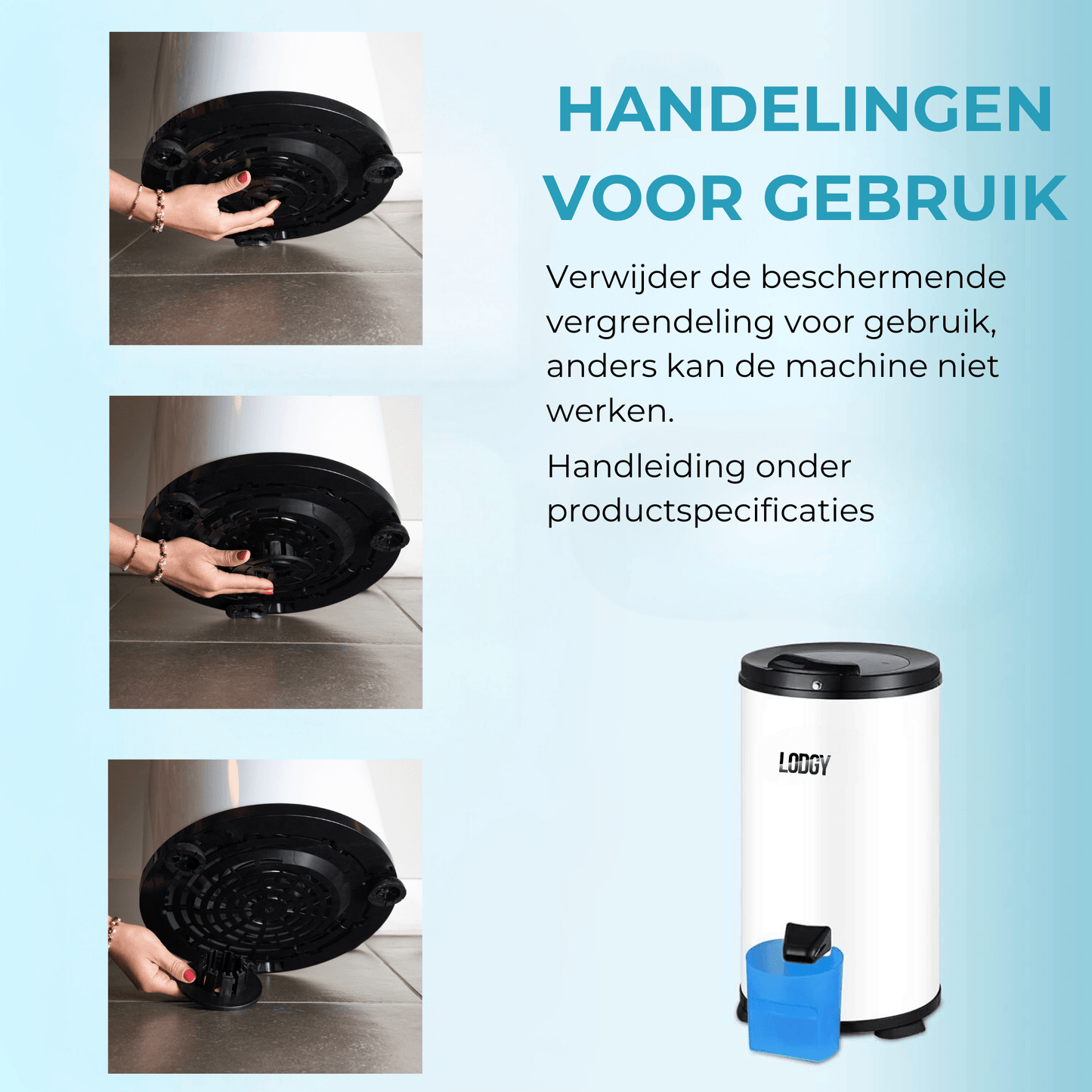 Lodgy Centrifuge Wit